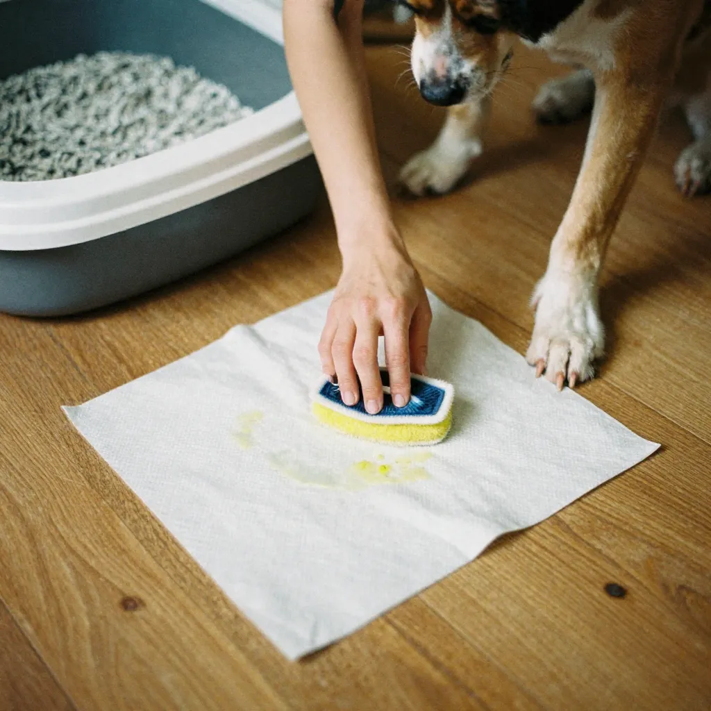 Natural cleaning ingredients for pet safety